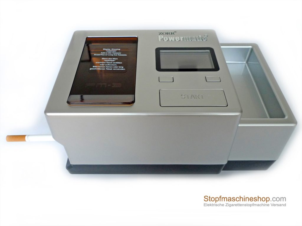 Powermatic 2 vs Powermatic 3 Stopfmaschine Sammelklage Rauchverbot